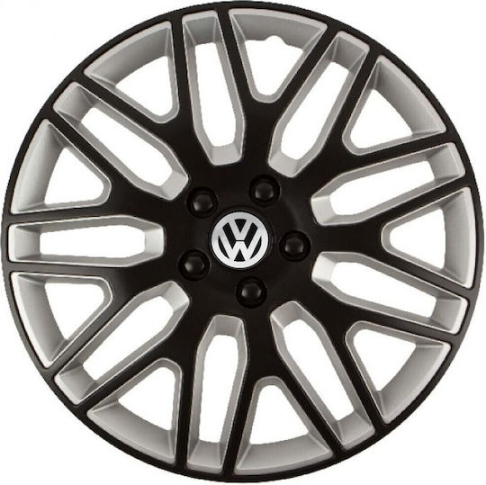 Versaco Set Capace De Roți Auto Dakar Compatibilitate VW 4 Bucăți 14 Negru