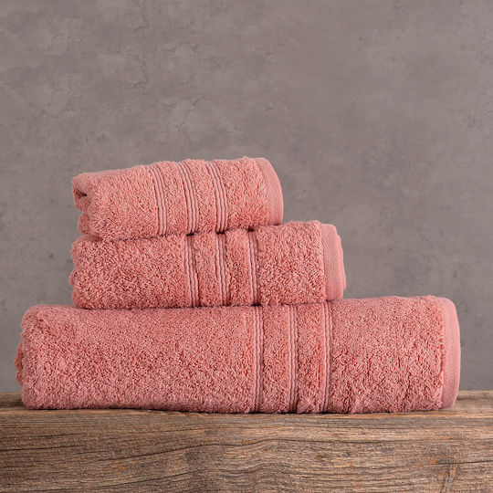 Rythmos Set 3 Bucăți Aria Piersică Greutate 600gr/m² Rythmos Set 3 Bucăți Aria Piersică Greutate 600gr/m²
