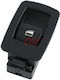 Race Axion Car Window Switch for BMW Series 5 Black