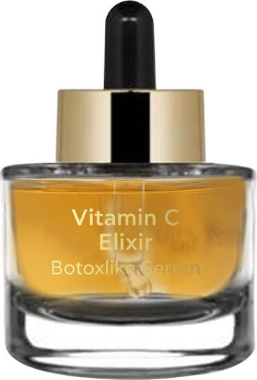 Elixir Botoxlike Serum Hidratant Și Anti-îmbătrânire Pentru Față Cu Vitamina C Și Peptide Pentru Strălucire Și Lifting 15ml