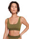 Ever Infused Women's Bra without Padding Khaki