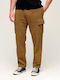 D2 Ovin Cargo Sweatpants with Elastic Brown