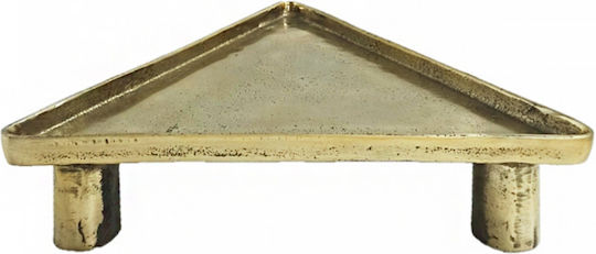 Zaros Servierplatte Aluminium 38x34x8.5cm 1Stück