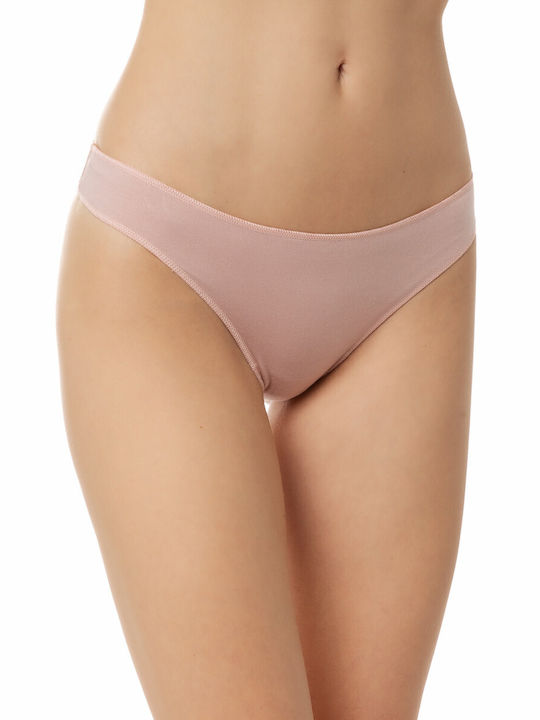 Minerva Damen Slip 2Pack Rosa