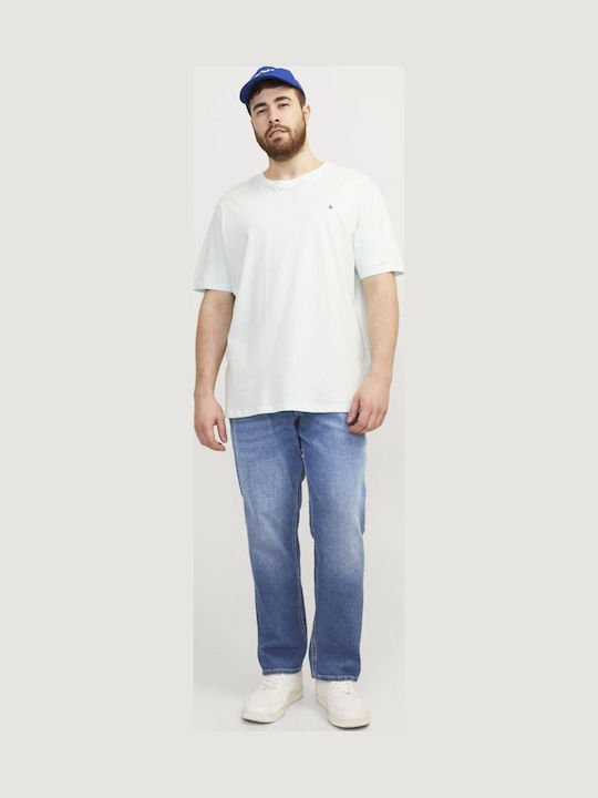 Men's Jeans Pants Elastic with Slim Fit Blue