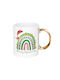 Merry Christmas Ceramic Mug Ornament