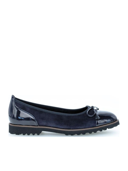 Gabor Damen Ballerinas in Blau Farbe