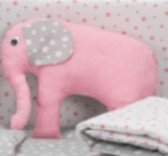 Just Baby Crib Decorative Pillow Gray