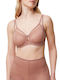 Signature Sheer W01 Ex 6901 Bra without Padding Graphite