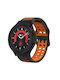 Armband Silikon Orange (Galaxy Watch4/5/6/7/FE/4 Classic/6 Classic/5 Pro)