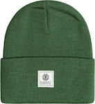 Element Knitted Beanie Cap Green