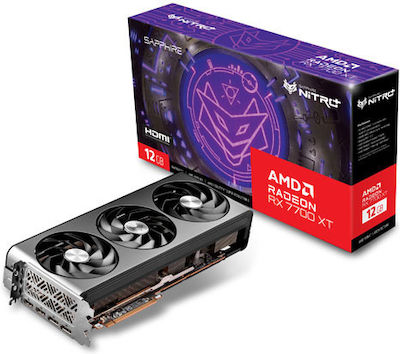 Sapphire Radeon RX 7700 XT 12GB GDDR6 Nitro+ Κάρτα Γραφικών