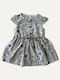 Kinderkleid Kurzärmelig Khaki