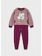 Kinder Sweatpants Set - Jogginganzug Lila 2Stück