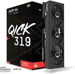 XFX Radeon RX 7700 XT 12GB GDDR6 Speedster Qick 319 Black Κάρτα Γραφικών