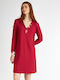 Harmony Winter Women's Nightdress Red