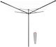 Brabantia Topspinner Folding Floor Clothes Drying Rack for Garden Metallic with Hanging Length 50m