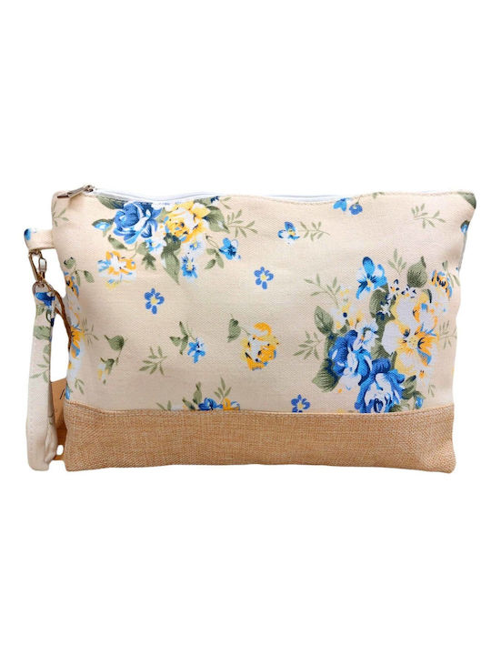 Necessaire in Beige Farbe 30cm