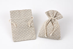 Palma Emporio Pouch for Wedding Favors Ecru 10pcs