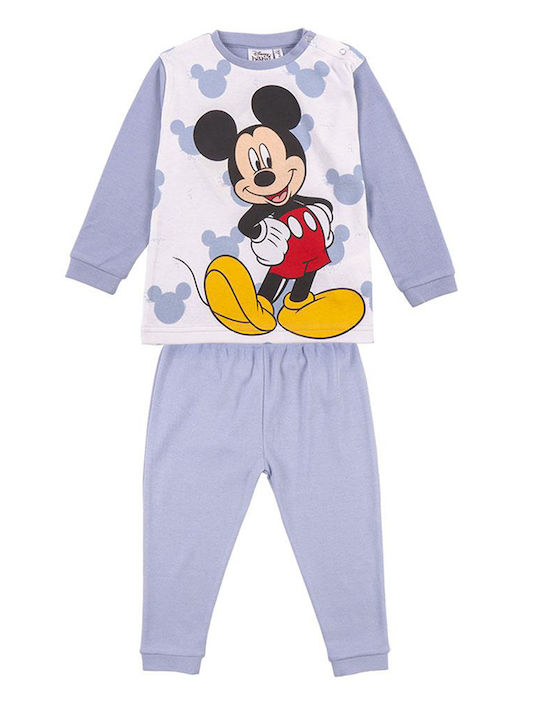 Cerda Mickey Set Top & Bottom Kids Pyjamas Light Blue