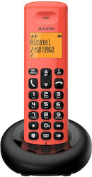 Alcatel E160 Cordless Phone Red