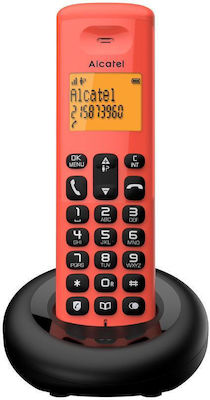 Alcatel E160 Telefon fără fir Roșu