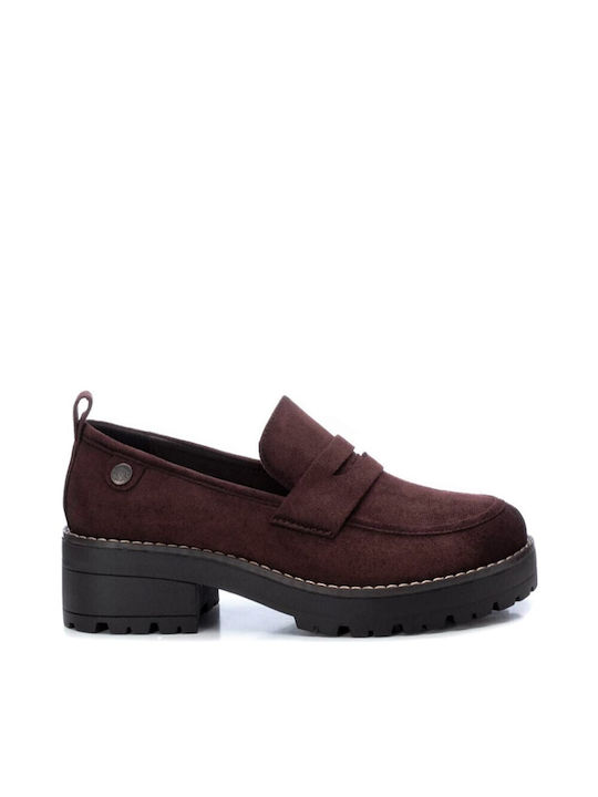 Refresh Pantofi cu toc Burgundy