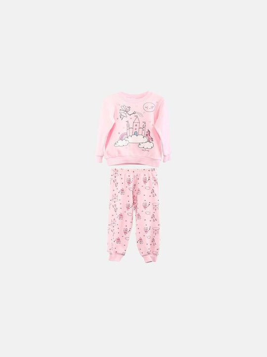 Dreams Kids Pyjamas Cotton Pink