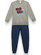 Minerva Kids' Pajamas Winter Gray Player