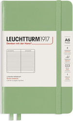 Leuchtturm1917 Notebook 187 Sheets A6 Ruled Green