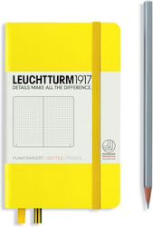 Leuchtturm1917 Notizbuch A6 mit Punkten Gelb