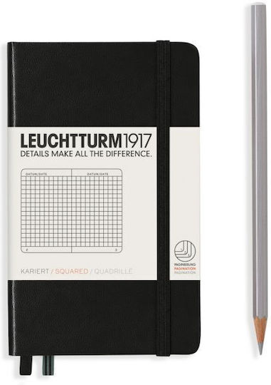 Leuchtturm1917 Notebook A6 Square Black