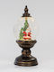 Christmas Decorative Traffic Light Lighted with Trees 12x12x26.5cm