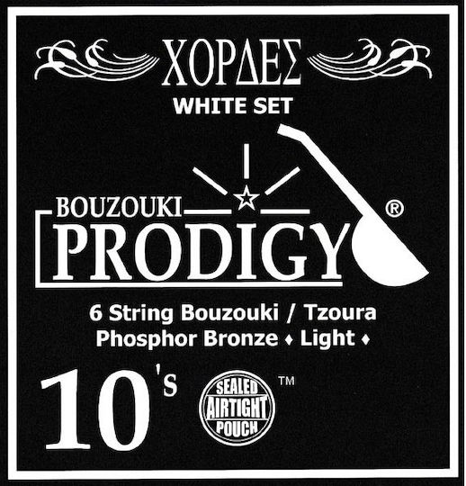 Prodigy Set Bouzouki Strings Phosphor Bronze 10 - 22 Inches