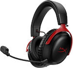 HyperX Безжичен Геймърски слушалки с връзка USB Black / Red