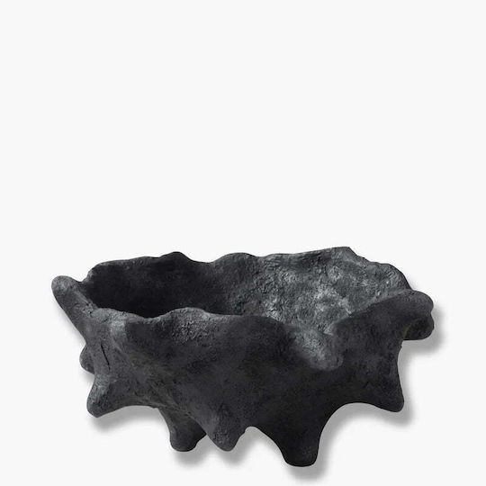Mette Ditmer Διακοσμητικό Μπωλ Κεραμικό Μαύρο 20x20x20cm