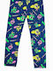 Kinder Leggings Lang Blau