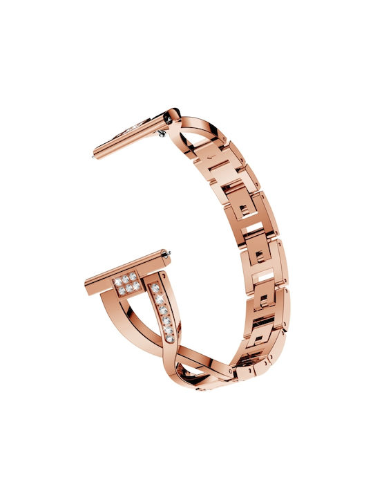 Metallic Strap Rose Gold (Mibro Watch GS / Mibro Watch C3)