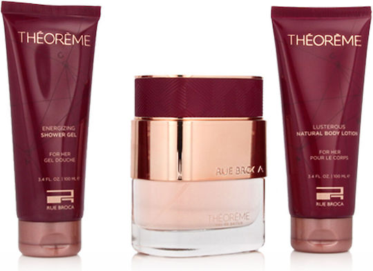 Rue Broca Theoreme Γυναικείο Σετ με Eau de Parfum και Shower Gel 3τμχ