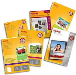 Kodak Fotopapier Hochglanz A6 (10x15) 240gr/m² für Drucker Tintenstrahl