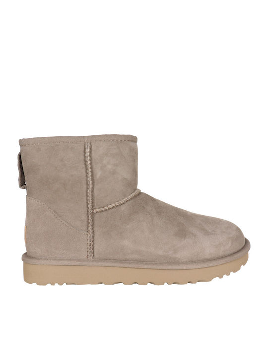 UGG Classic Mini II Leather Women's Ankle Boots...