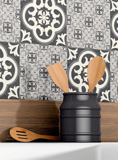 Decorative Sticker Tiles 1pcs 10x10cm