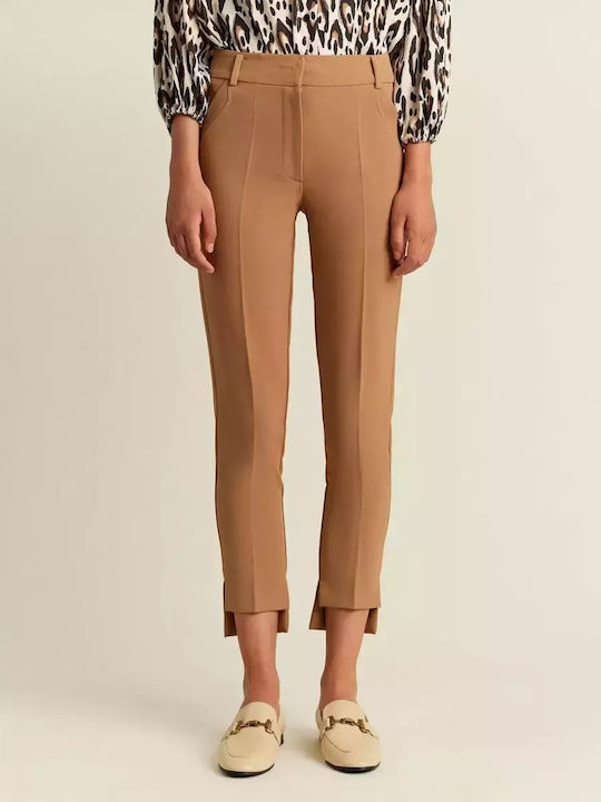 Forel Women's Fabric Trousers Brown