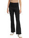 Dama Tesatura Pantaloni Negru