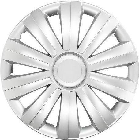 Mammooth Car Hubcap Set 15" 4pcs Silver A112 2041 15