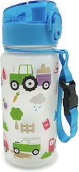 Puckator Pop Top Kids Water Bottle Made of Plas...