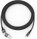 Smrter USB 2.0 Cable USB-C male - USB-A / USB-C 60W Μαύρο 1m