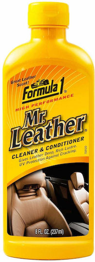 Formula 1 Mr Leather Υγρό Καθαρισμού και Προστασίας για Δερμάτινα Μέρη Αυτοκινήτου 237ml