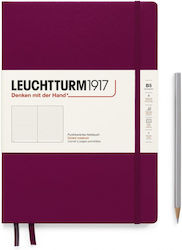 Leuchtturm1917 Notepad 219 Sheets B5 with Dots Port Red