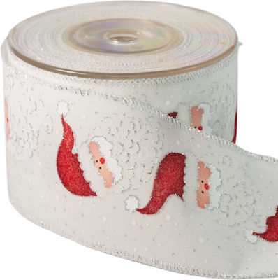 Christmas Ribbon White